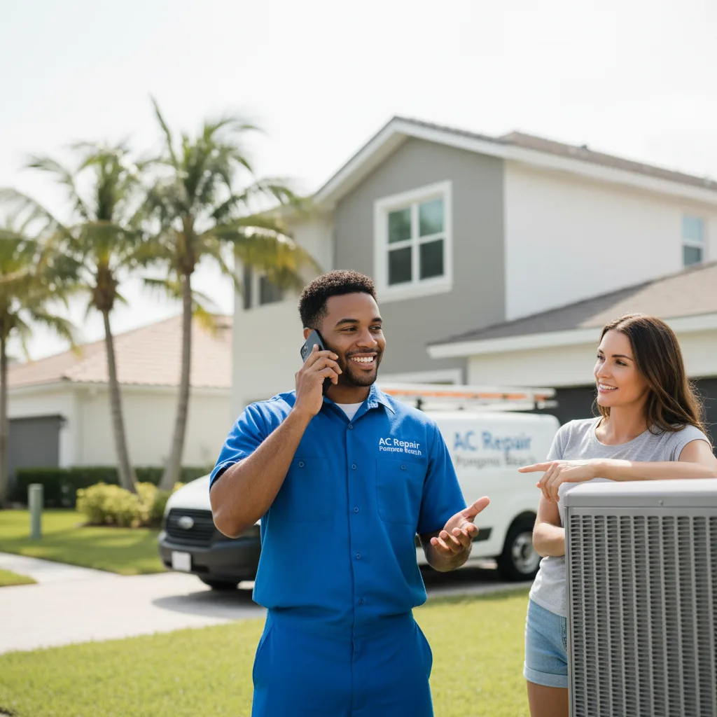 AC Repair Pompano Beach customer support in Foley